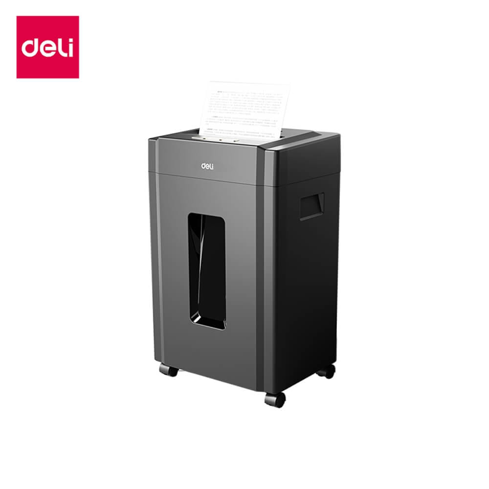 เครื่องทำลายเอกสาร DELI E9904-BK-01 23ลิตร สีดำ